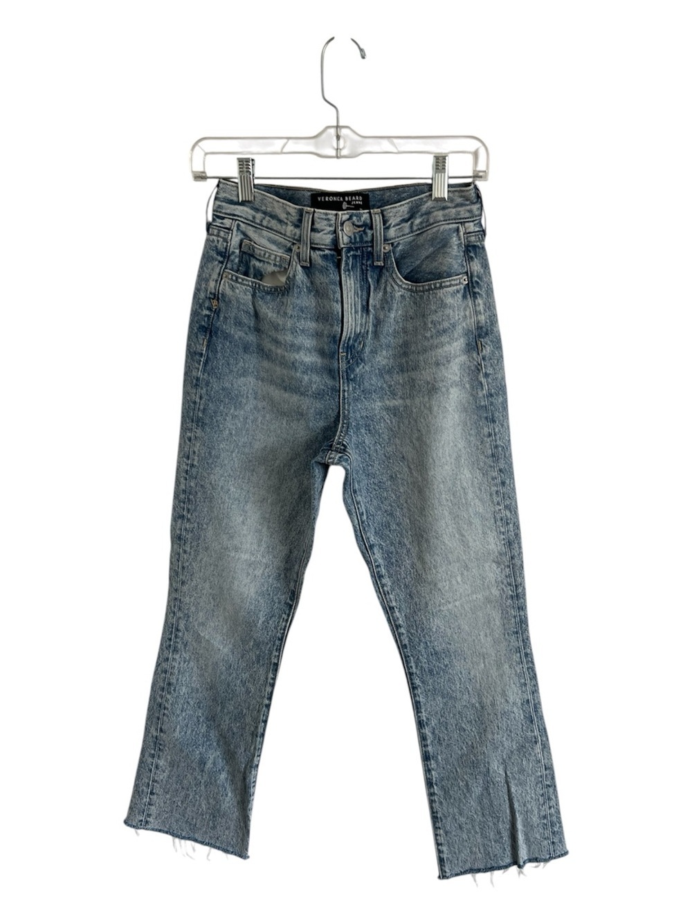 Veronica Beard Washed Blue Jeans, size 25